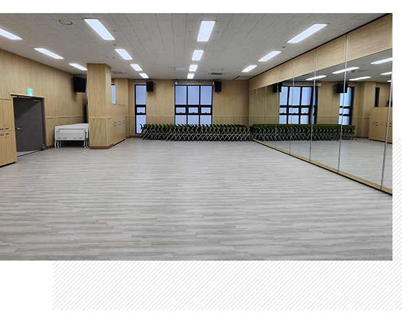 다목적강당(동 행정복지센터 2층)