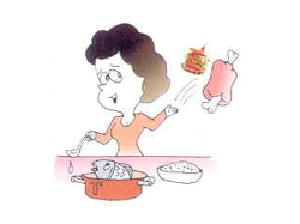 지방 섭취를 억제합시다